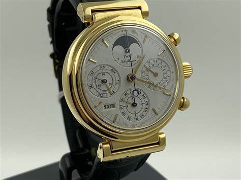 iwc da vinci calendario perpetuo acciaio|used IWC Da Vinci Perpetual Calendar .